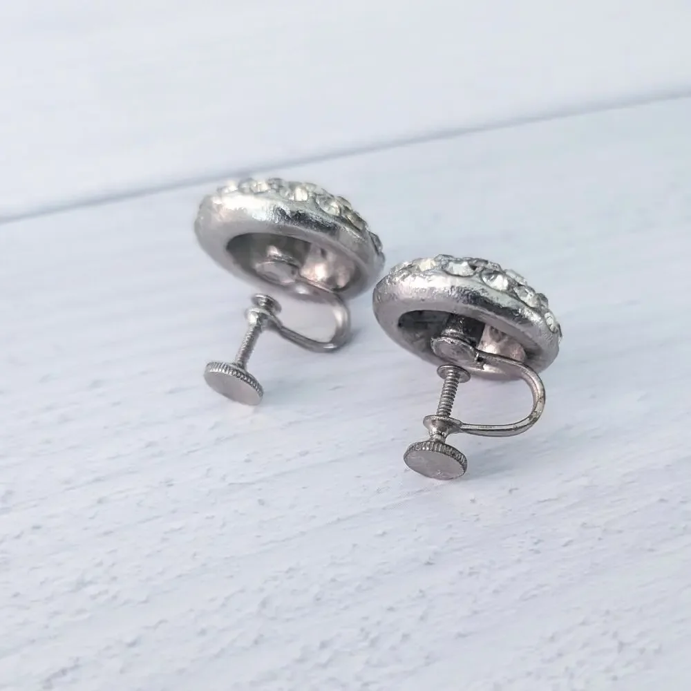 Vintage screw earrings
